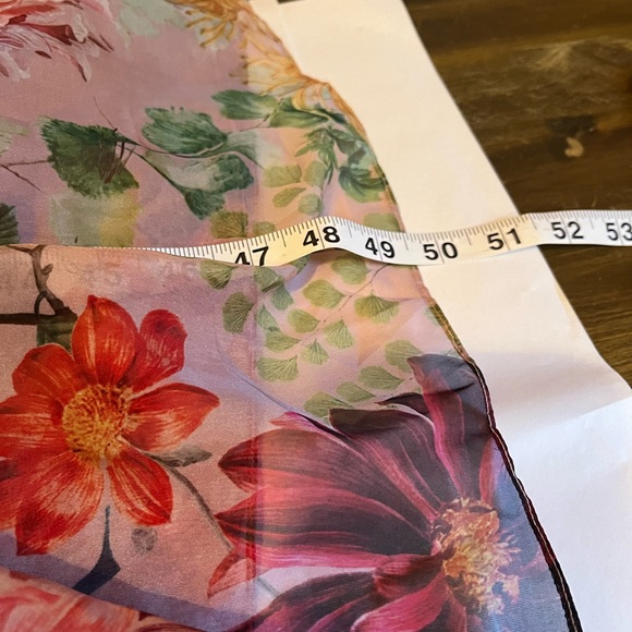 NWT Anthropologie size 2 Isabella tiered square neck maxi dress - Picture 14 of 14